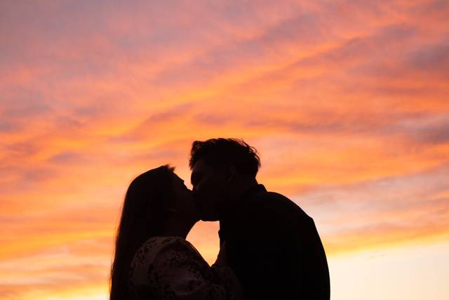Sunset silhouette