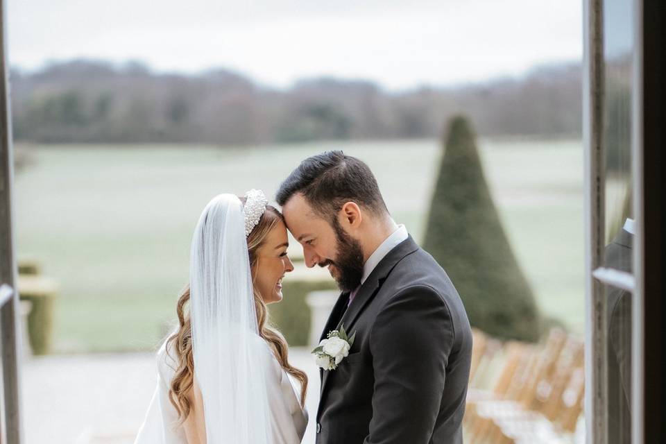 A countryside manor wedding