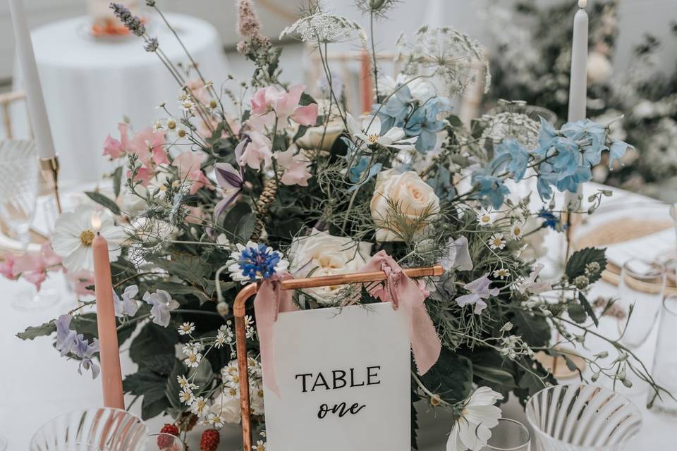 Wedding design and styling