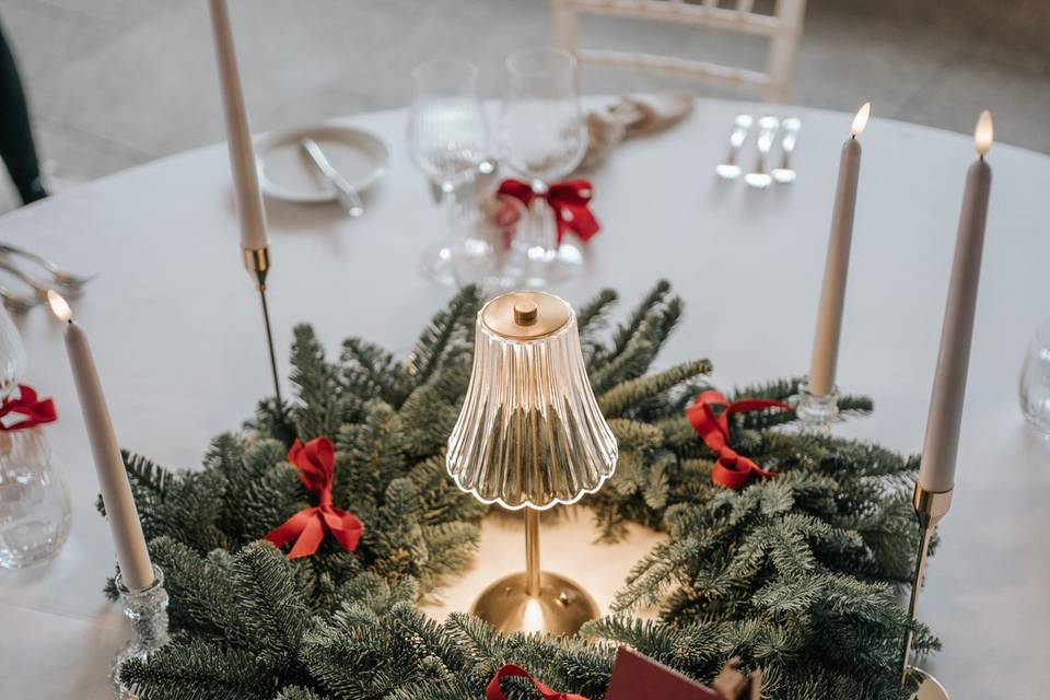 A winter styled wedding