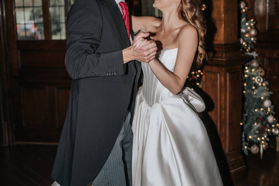 A christmas wedding