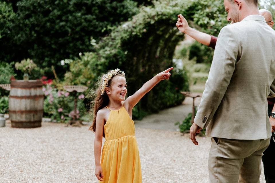 Flower Girl & Groomsmen