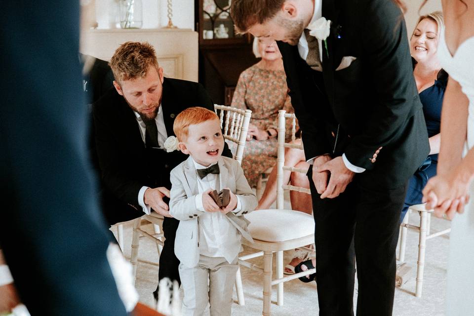 Ring Bearer & Groom