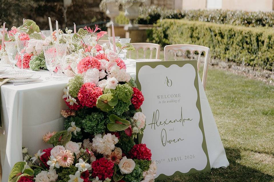 Tablescape styling