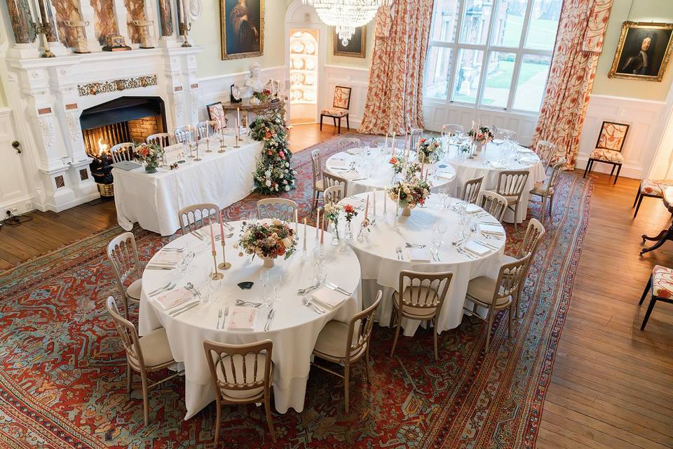 Queen Anne room at Capesthorne