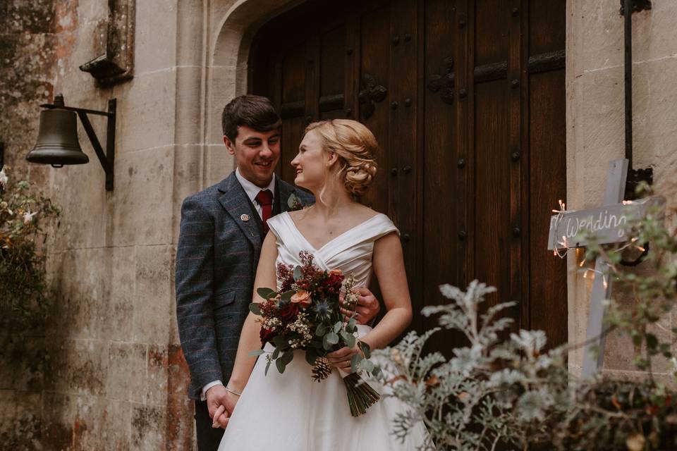 Bride and groom