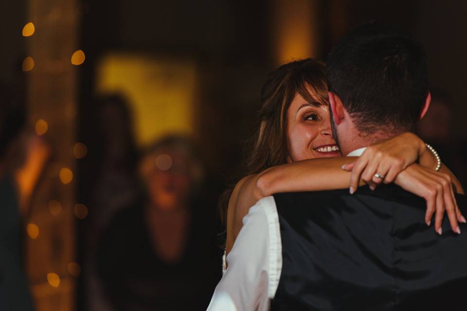 First dance smiles