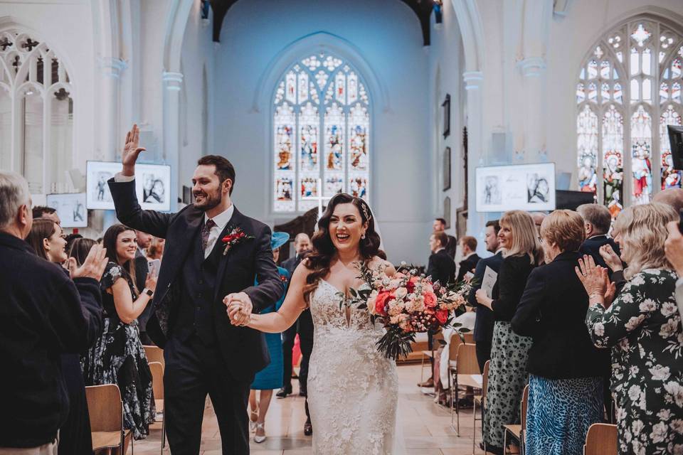 Married at Holy Trinity Cambs