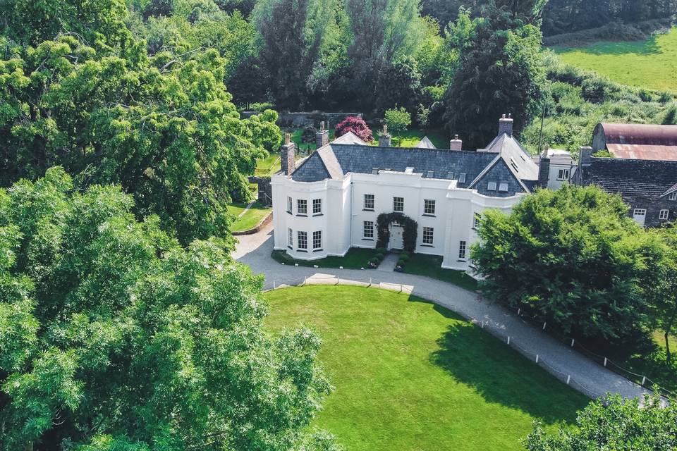 Aerial view