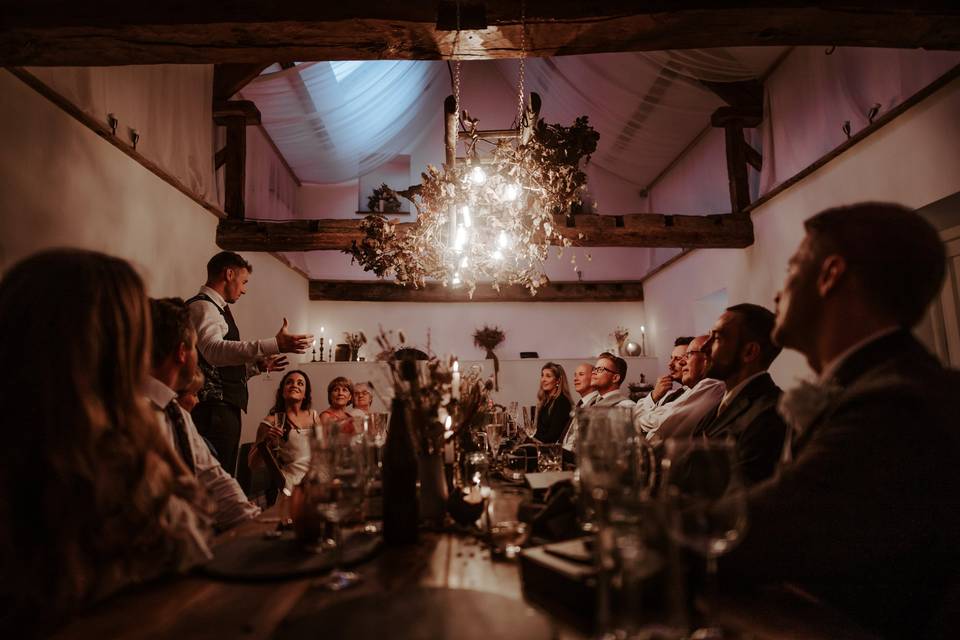 Intimate Wedding in Granary