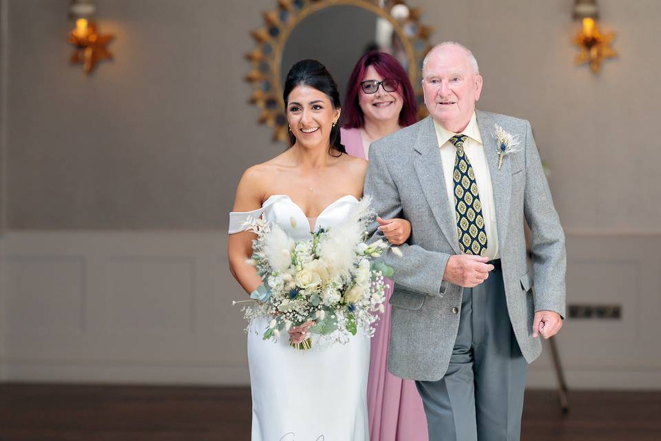 Mum & Dad all smile