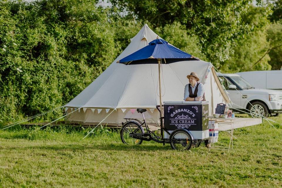 Ice cream cart