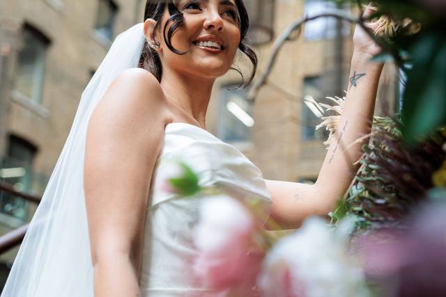 Outdoor Terrace Wedding