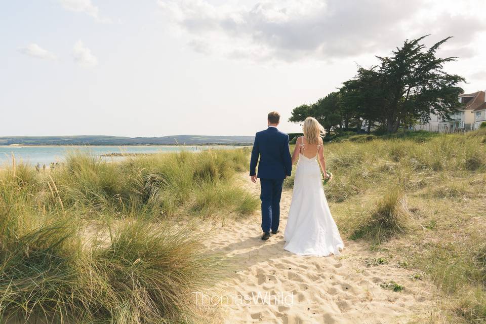 Summer seaside wedding