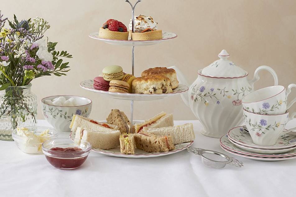 Three delicious tiers