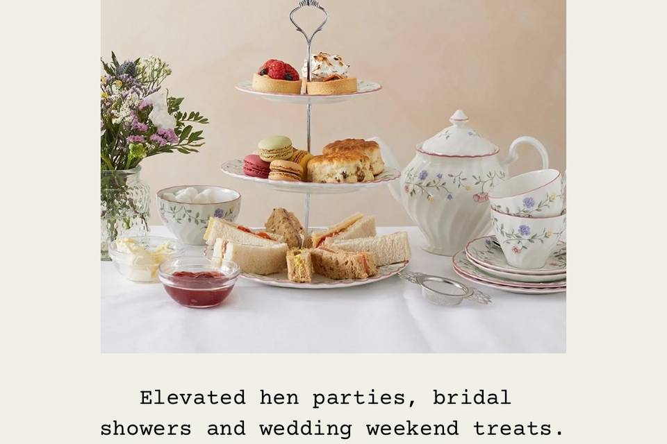 Your choice of tea set