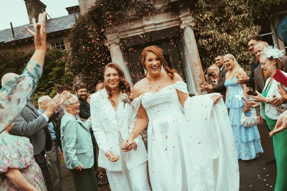 Confetti moment
