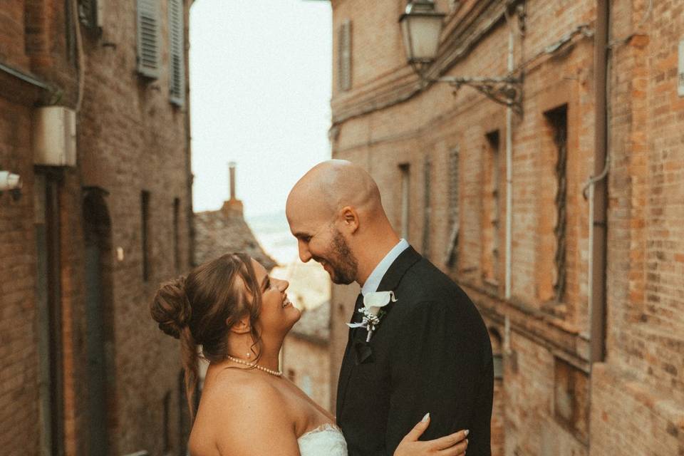 Just married in Italy