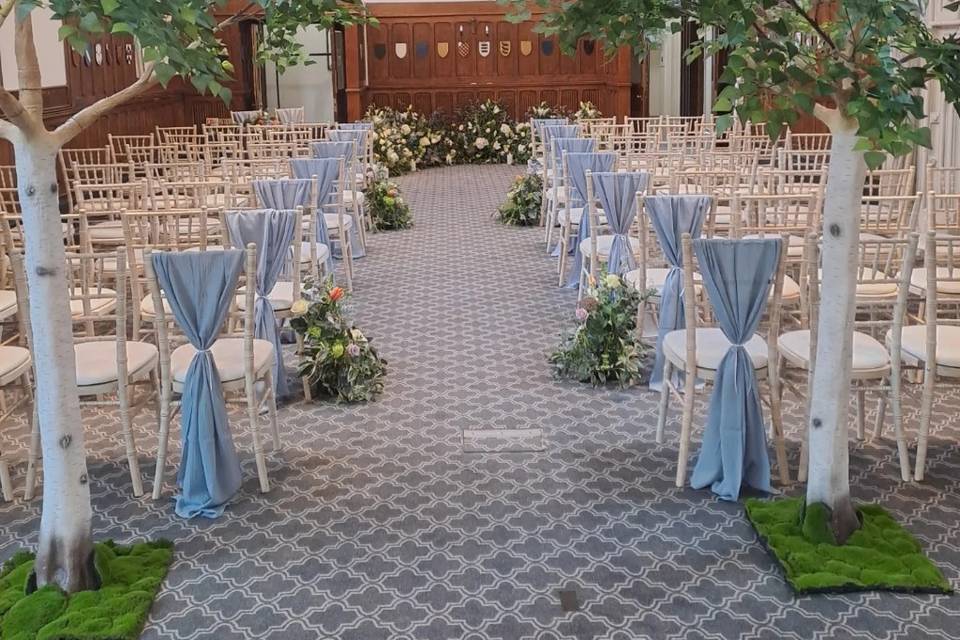 Great Hall wedding ceremony