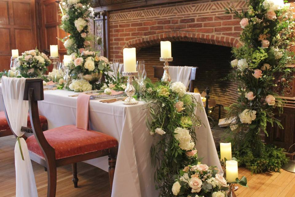 Table styling at Field Place