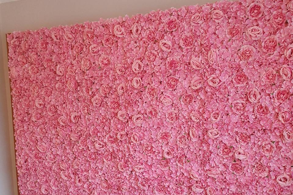Pink Flowerwall