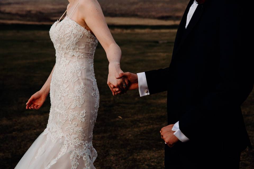 Wedding on the moors