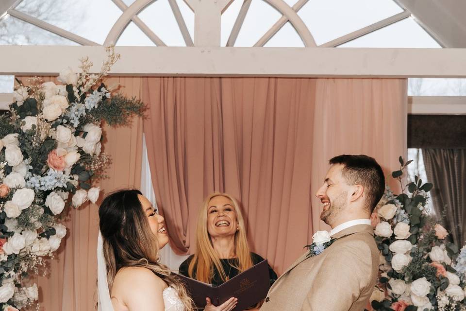 Fun wedding vibes
