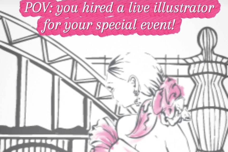 Lovely live illustration revie