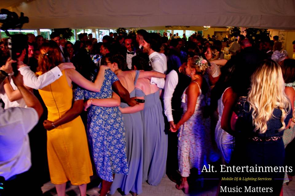 Crowd Dancing at Combermere