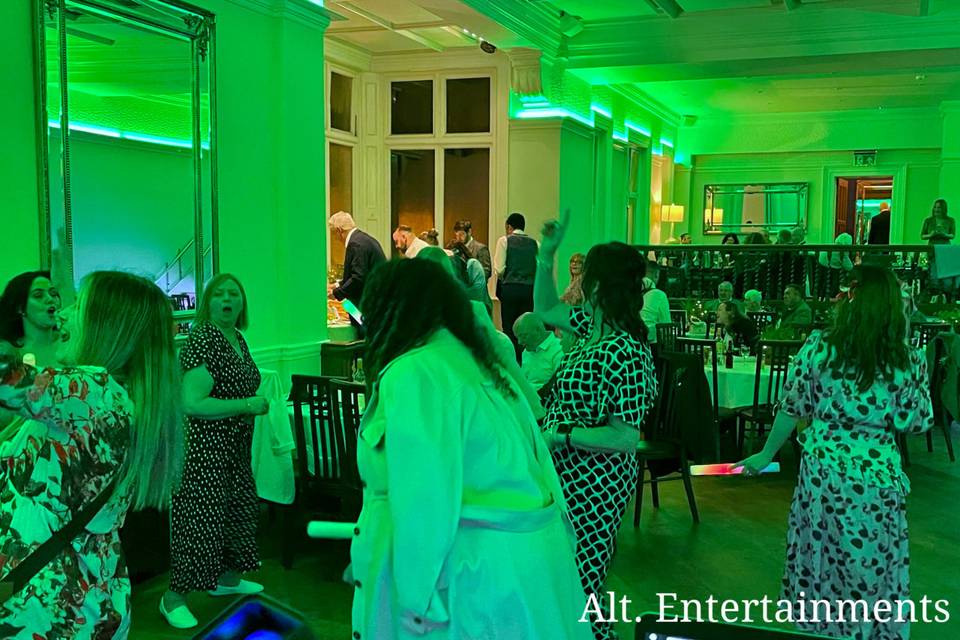 Dancers at Wedding