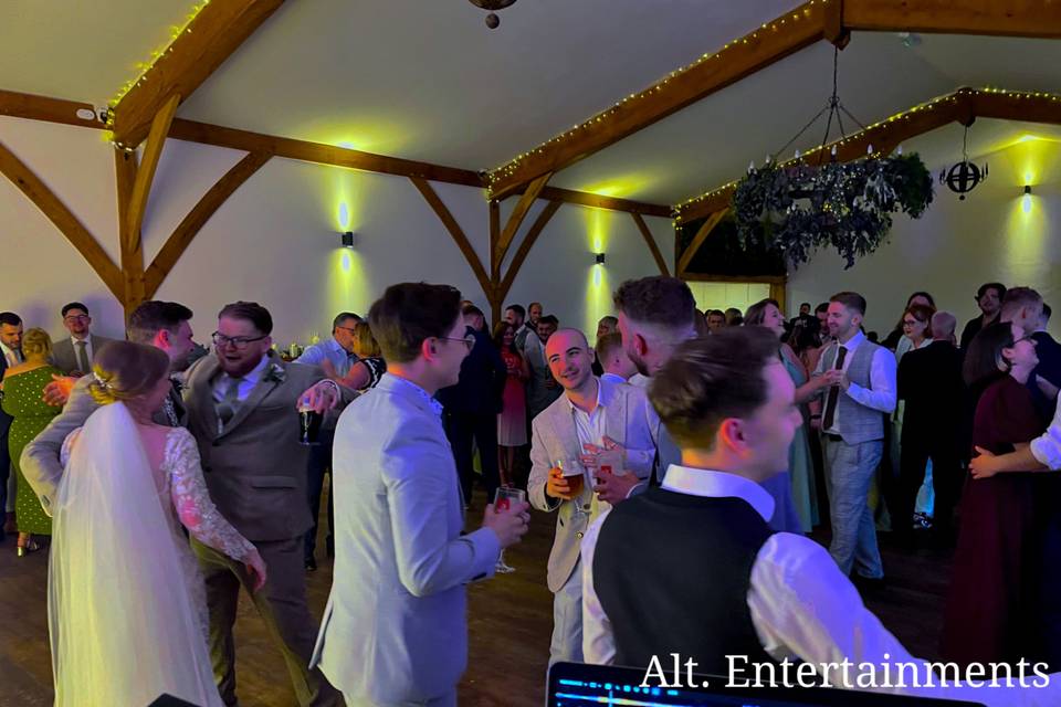 Wedding Guests Dancing