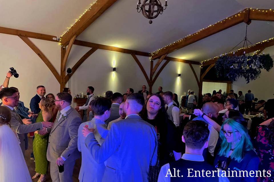 Wedding Guests Dancing