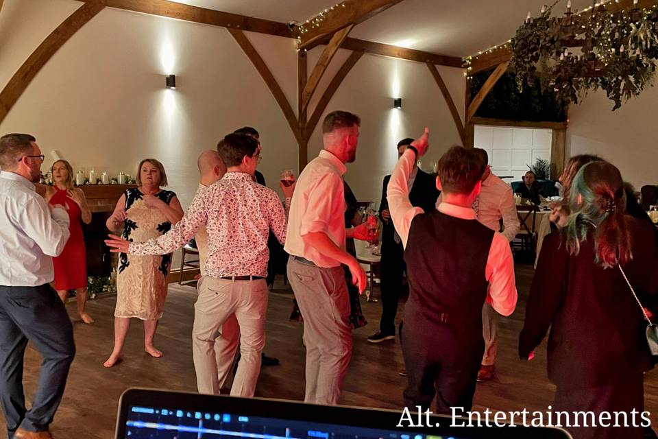 Dancing Wedding Guests