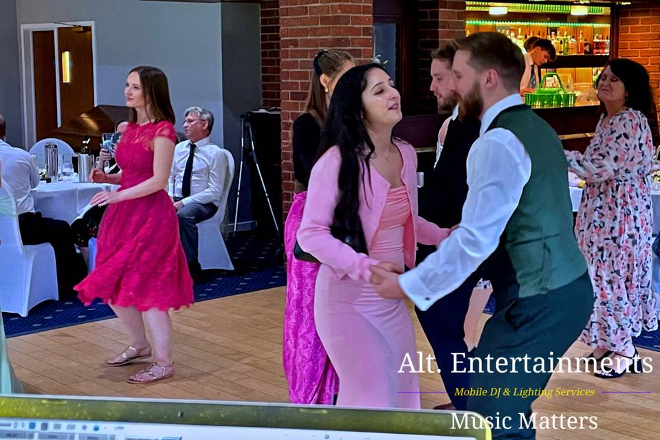 Dancing at Wedding