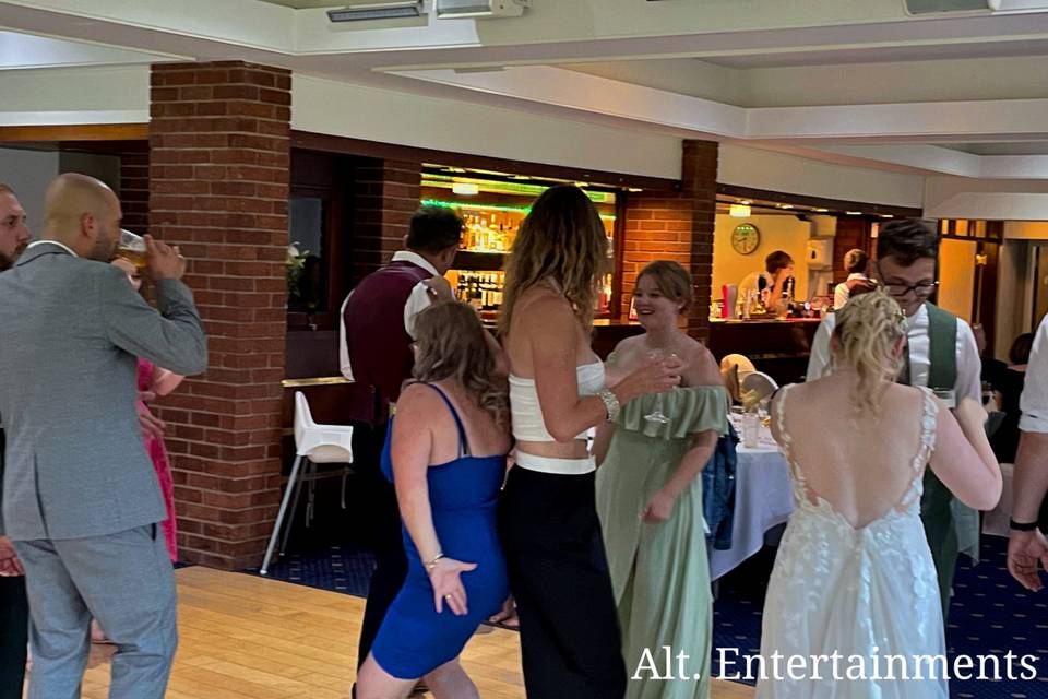 Wedding Guests Dancing