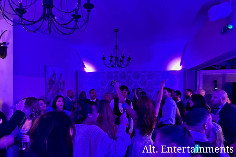People Dancing at Wedding