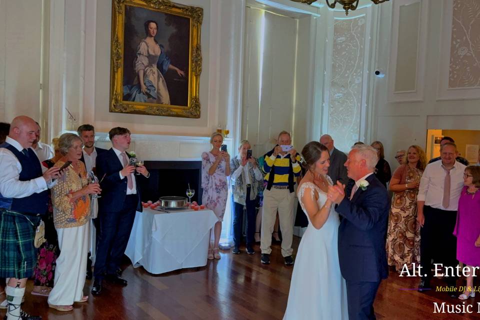 Rowton Castle First Dance