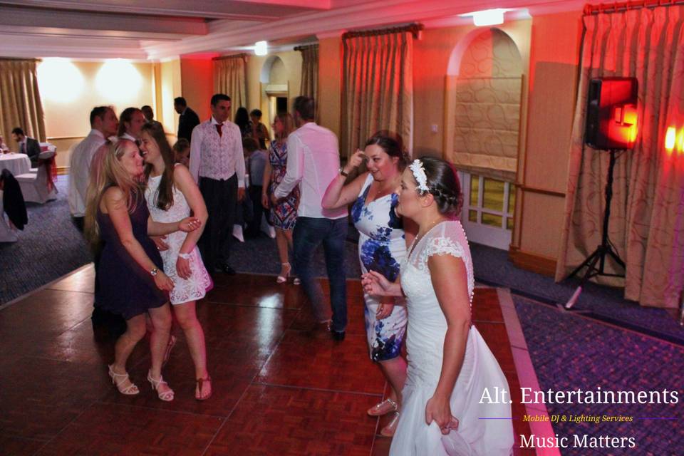 Dancing at Wedding