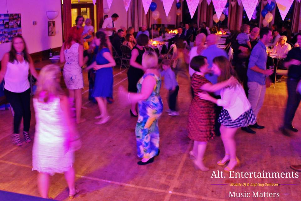 Wedding Guests Dancing