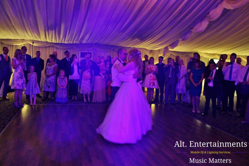 First Dance at New Hall