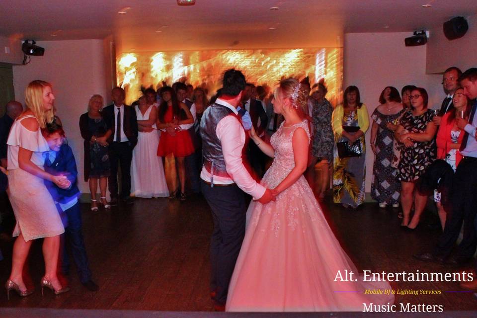 Embrace of First Dance