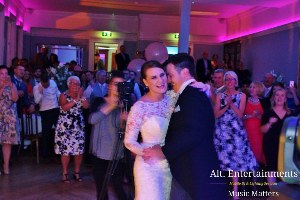 First Dance Pendrell Hall