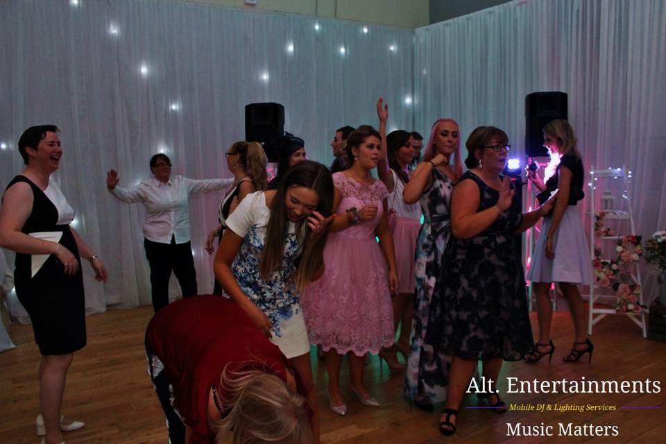 Wedding Guests Dancing