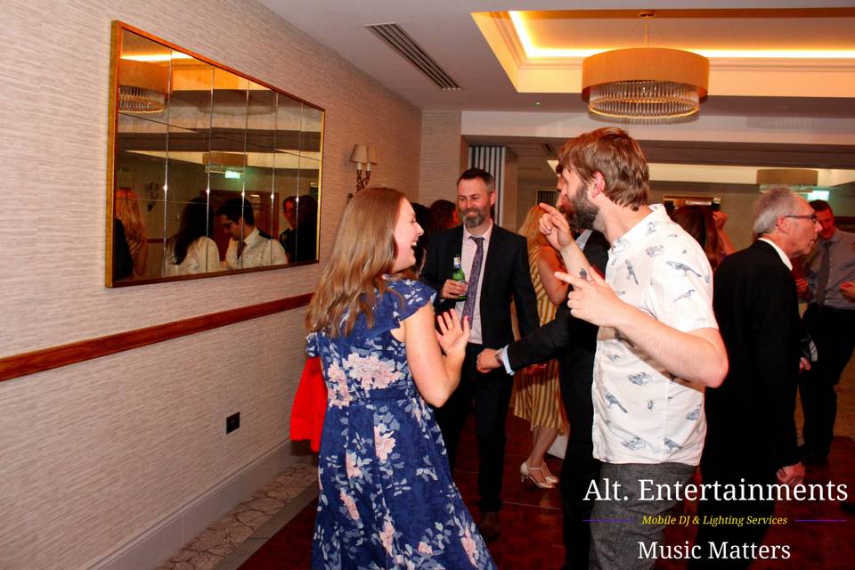 Dancers on dance floor