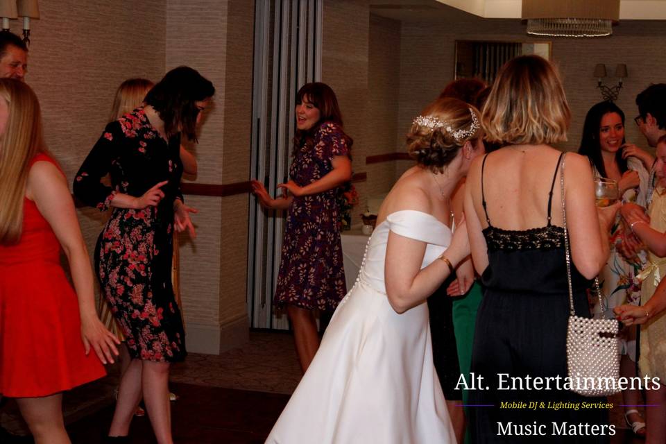 Bride on Dancefloor