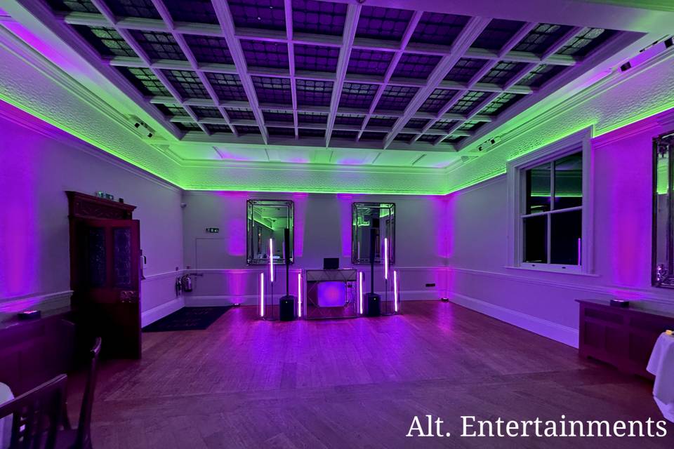 Wedding DJ Setup