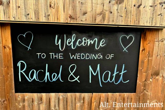 Rachel & Matts Wedding