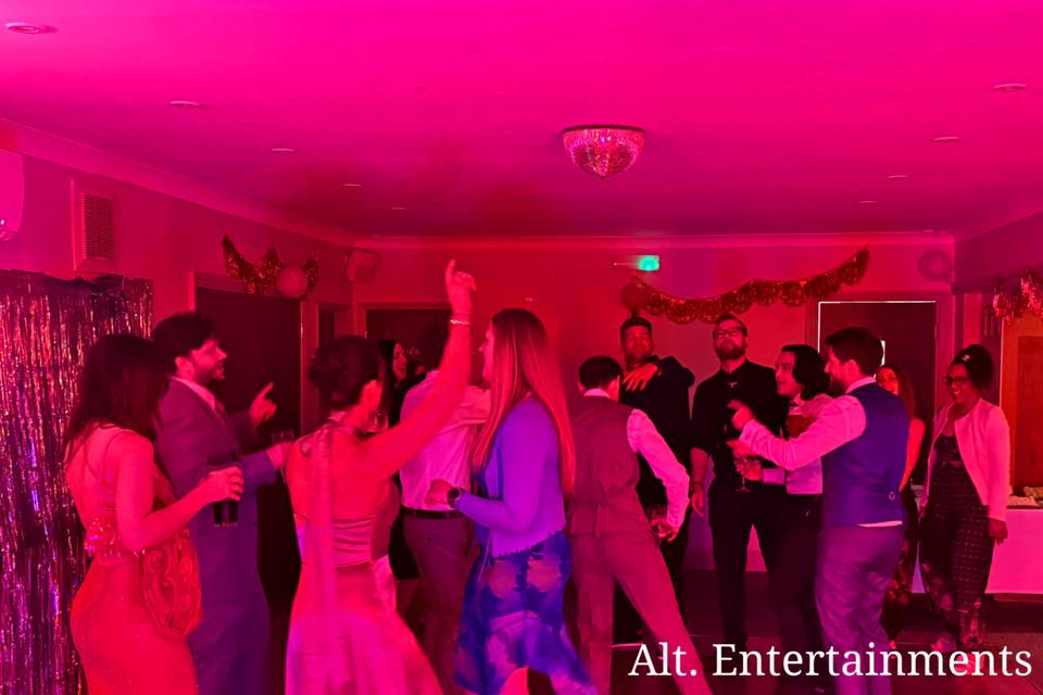 Wedding Guests dancing