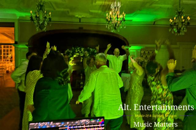 Dancing at Mackney Hall