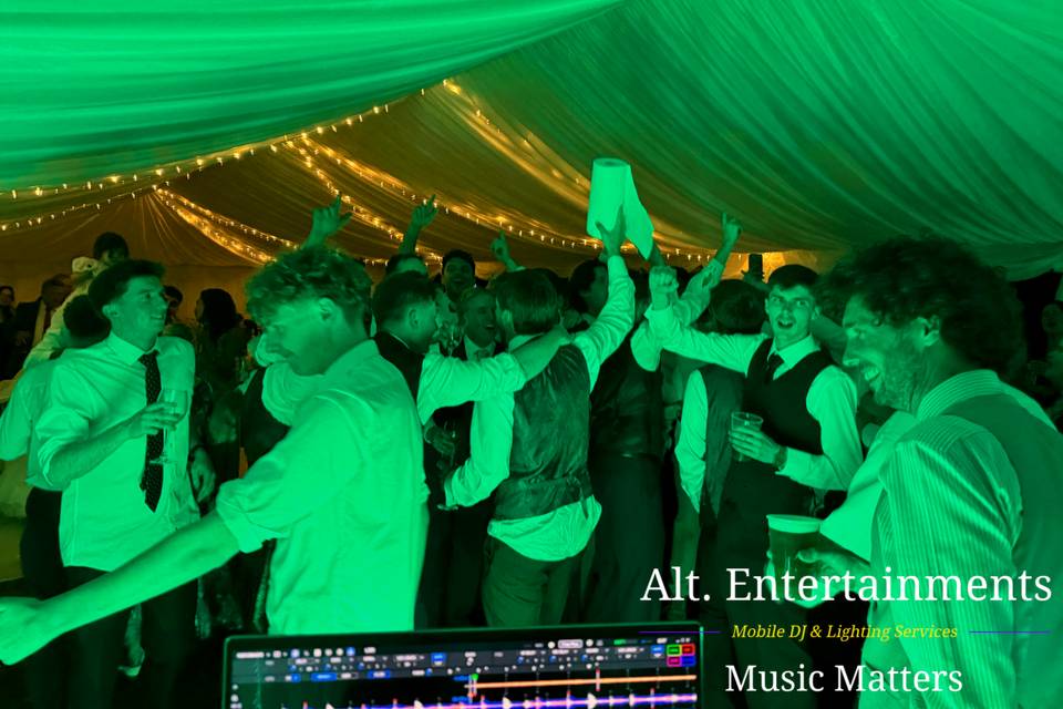 Bathed in Green Light